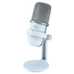 HyperX SoloCast White H3 HyperX SoloCast White - USB Microphone