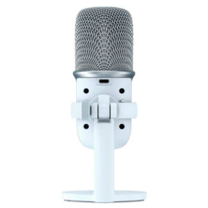 HyperX SoloCast White H4 HyperX SoloCast White - USB Microphone