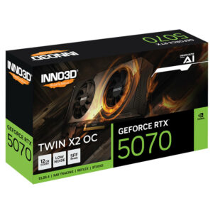 INNO3D GeForce RTX™ 5070 TWIN X2 OC - 12GB GDDR7
