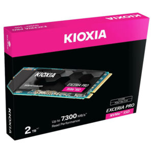 KIOXIA EXCERIA PRO 2TB Kioxia Exceria Pro 2TB - NVMe PCIe Gen 4x4 SSD