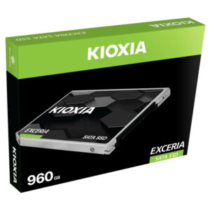 KIOXIA EXCERIA SATA R550 W540 960GB Kioxia Exceria SATA R555 W540 960GB - 2.5″ SATA III SSD