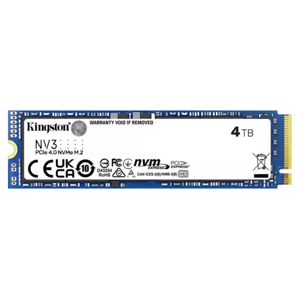 Kingston NV3 4TB - PCIe 4.0x4 NVMe SSD