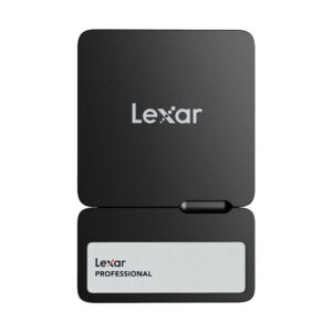 Lexar Professional Go With Hub SL400 1TB Black H4 Lexar Professional Go With Hub SL400 1TB Black - Portable SSD USB 3.2 Gen 2 (LSL400S001T-RNBNG)