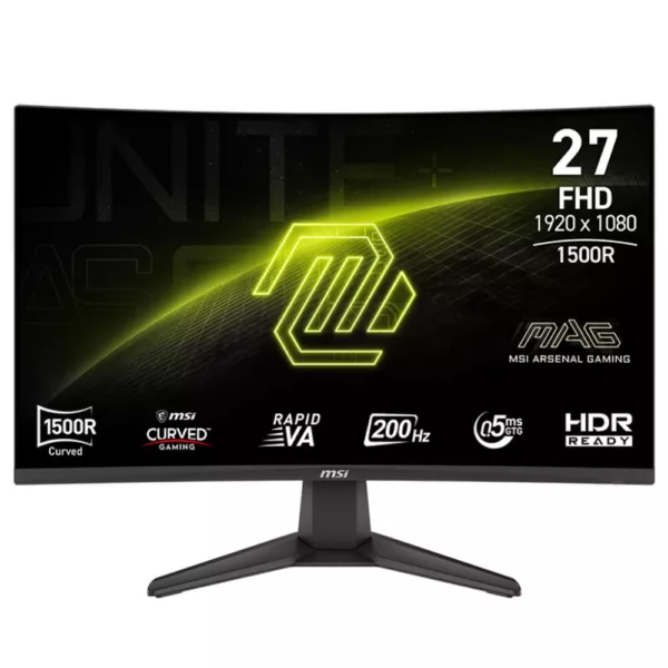 MSI MAG 276CF E20 - 27 inch FHD VA / 200Hz / 0.5ms / Curved