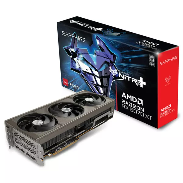 SAPPHIRE NITRO+ AMD Radeon™ RX 9070 XT GAMING OC - 16GB GDDR6