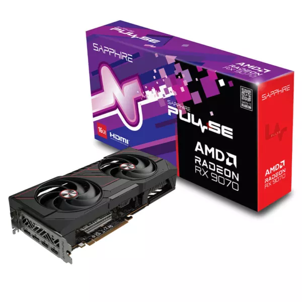 SAPPHIRE PULSE AMD Radeon™ RX 9070 - 16GB GDDR6