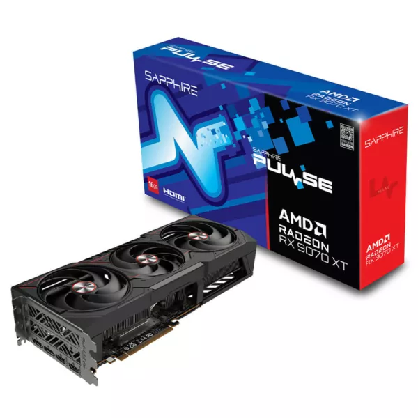 SAPPHIRE PULSE AMD Radeon™ RX 9070 XT - 16GB GDDR6