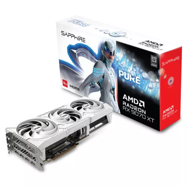 SAPPHIRE PURE AMD Radeon™ RX 9070 XT - 16GB GDDR6