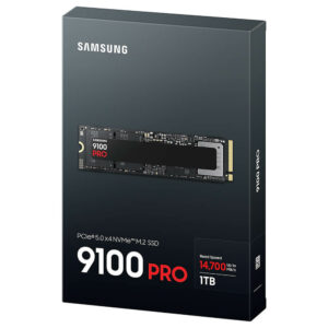 Samsung 9100 PRO 1TB Samsung 9100 PRO 1TB – M.2 2280 PCIe Gen 5.0 x4 NVMe SSD