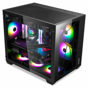 Segotep LUMI II Black - M-ATX Case