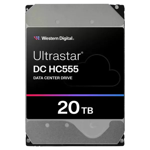 Western Digital Enterprise Ultrastar DC HC555 20TB 3.5 inch 7200RP 6Gbs SATA 512MB Hard Drive (WUH722020CLE6L4)