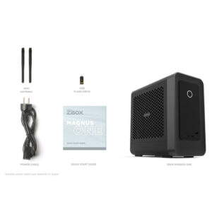 Zotac MAGNUS ONE Barebone H7 ZOTAC MAGNUS ONE ERP74070SC (Barebone) - I7 14700, RTX 4070 SUPER, DDR5 16GB 5600, SSD E130 M2 NVME 512GB