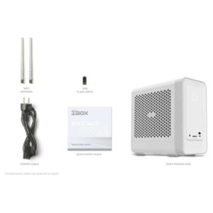 Zotac MAGNUS ONE White H7 ZOTAC MAGNUS ONE ERP74070SW (Barebone) - I7 14700, RTX 4070 SUPER, DDR5 16GB 5600, SSD E130 M2 NVME 512GB