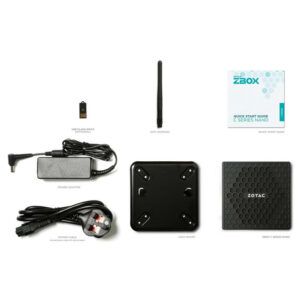 Zotac ZBOX Barebone H6 ZOTAC ZBOX CI337 nano (Barebone) - Intel Processor N100, DDR5 8GB 5600, SSD M110 SataIII 256GB