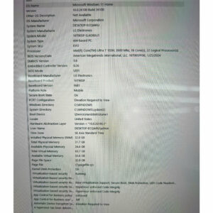 LG Gram Pro 16Z90SP K.AH75A5 Cu H3 Cũ - LG Gram Pro 16Z90SP-K.AH75A5 (Ultra 7 155H/ 16GB/ 512GB SSD/ 16 inch WQXGA/ 120Hz/ Win11/ Black)