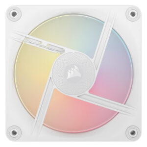 Corsair iCUE LINK LX120-R RGB 120mm PWM Reverse Fans Starter Kit – Triple Pack – White