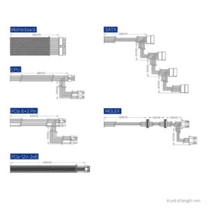 FSP Vita BD 850W H6 FSP Vita BD 850W - 80+ GOLD - Full Range, PCIe 5.1, ATX 3.1 (VITA-850BD)