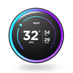 NZXT Kraken Elite 420 RGB V2 Matte Black - 420mm AIO Liquid Cooler with LCD Display and RGB Fans