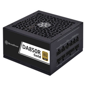 SilverStone DA850R Gold Black H10 SilverStone DA850R Gold - Black - 80 PLUS Gold 850W ATX3.0/3.1 & PCIe 5 Fully Modular Power Supply
