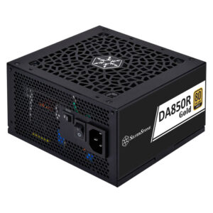 SilverStone DA850R Gold Black H11 SilverStone DA850R Gold - Black - 80 PLUS Gold 850W ATX3.0/3.1 & PCIe 5 Fully Modular Power Supply