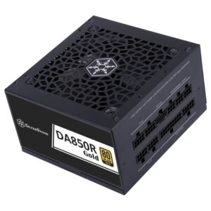 SilverStone DA850R Gold Black H2 SilverStone DA850R Gold - Black - 80 PLUS Gold 850W ATX3.0/3.1 & PCIe 5 Fully Modular Power Supply