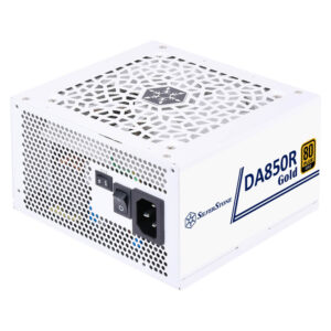 SilverStone DA850R Gold White H11 SilverStone DA850R Gold - White - 80 PLUS Gold 850W ATX3.0/3.1 & PCIe 5 Fully Modular Power Supply