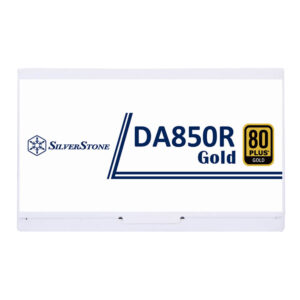 SilverStone DA850R Gold White H4 SilverStone DA850R Gold - White - 80 PLUS Gold 850W ATX3.0/3.1 & PCIe 5 Fully Modular Power Supply