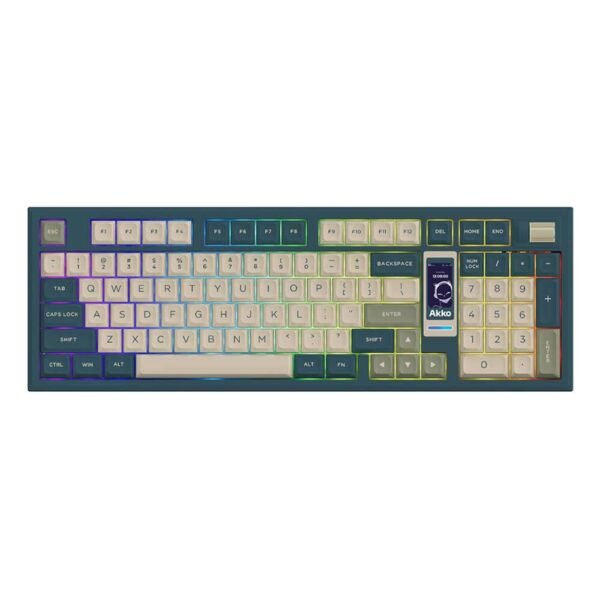 AKKO 5098B Ink Green (RGB / Hotswap / Kailh Ice Cream Pink) - Gaming Keyboard