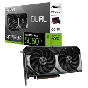 ASUS Dual GeForce RTX™ 5060 Ti OC Edition - 16GB GDDR7