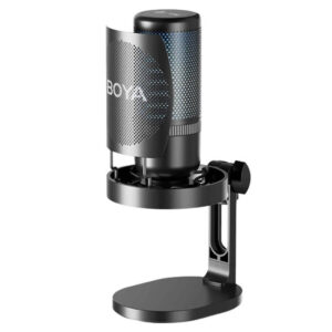 BOYA K3 H2 BOYA K3 - USB Microphone (USB-C | Chip DSP khử ồn | 5V | Có lỗ cắm tai nghe 3.5mm | Đèn RGB)