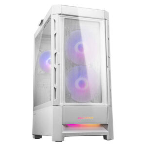 Cougar Duoface RGB White H2 Cougar Duoface RGB (White) - Mid-Tower Case