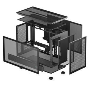 DeepCool CH260 H8 Deepcool CH260 - High-airflow M-ATX Case