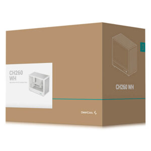 DeepCool CH260 WH H9 Deepcool CH260 WH - High-airflow M-ATX Case