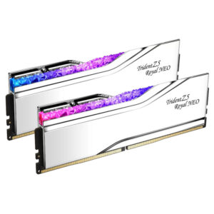 GSkill Trident Z5 Royal Neo H2 GSkill Trident Z5 Royal Neo - 96GB (2x48GB) DDR5 - Bus 6000MHz Cas 30 (F5-6000J3036F48GX2-TR5NS)
