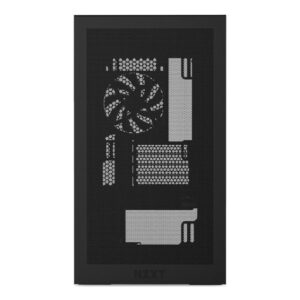 NZXT H3 Flow Black H4 NZXT H3 Flow - Black - Micro-ATX Airflow Case