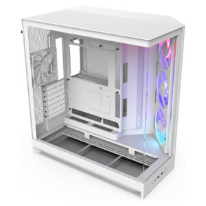 NZXT H9 Flow RGB 2025 - White - Mid-tower Airflow Case