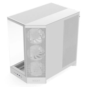 NZXT H9 Flow RGB 2025 - White - Mid-tower Airflow Case