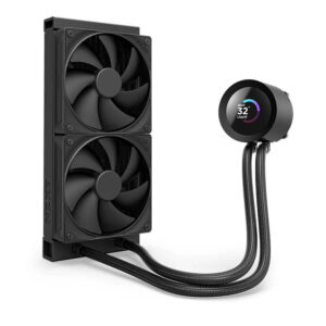 NZXT Kraken Plus 240 Black - 240mm AIO Liquid Cooler with LCD Display