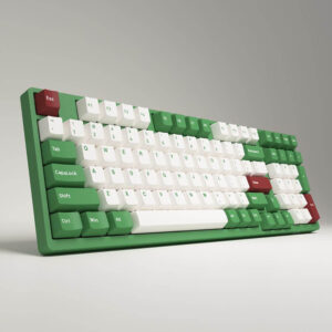 AKKO 3098S Matcha Red Bean H5 AKKO 3098S Matcha Red Bean - PBT Double Shot / Rainbow LED / Cherry profile / Keyboard
