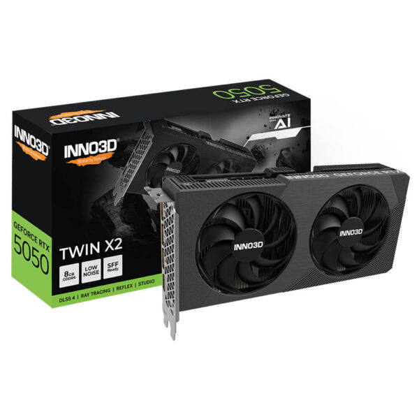 INNO3D GeForce RTX™ 5050 TWIN X2 - 8GB GDDR7