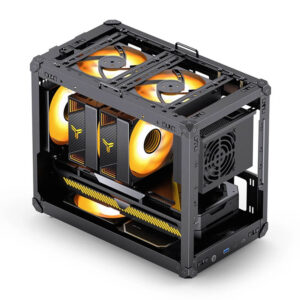 Jonsbo C6 Max Micro Atx Black H4 Jonsbo C6 MAX Black - Micro-ATX Case