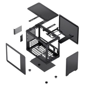 Jonsbo C6 Max Micro Atx Black H7 Jonsbo C6 MAX Black - Micro-ATX Case