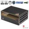 MSI MPG Ai1600TS PCIE5 - 1600W 80 PLUS Titanium - Fully Modular - PCIe Gen 5.1 Support PSU