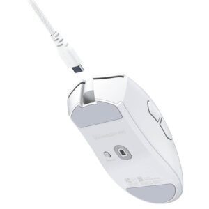Razer DeathAdder V4 Pro White H4 Razer DeathAdder V4 Pro - Ultra-lightweight Wireless Ergonomic Esports Mouse