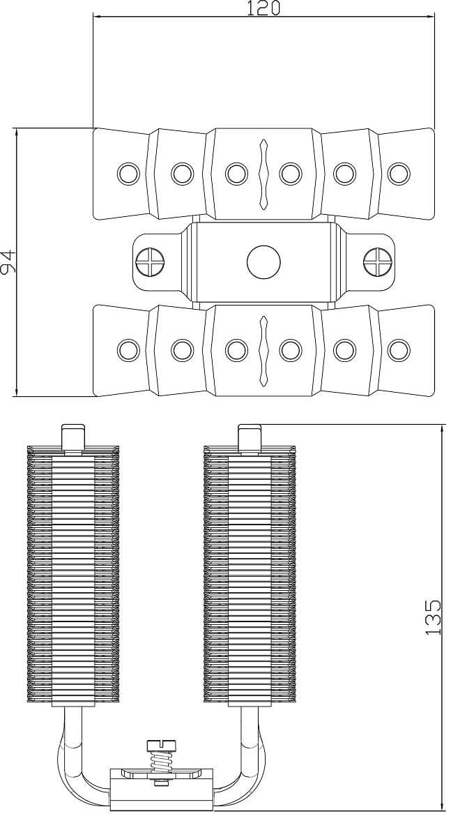 Thermalright Silver Soul 135 Specs Thermalright Silver Soul 135 - CPU Air Cooler