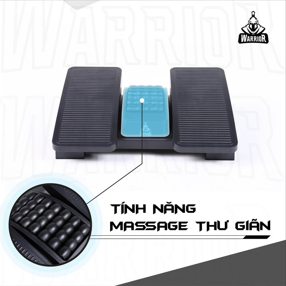 WARRIOR Ergonomic Footrest – WEF200 H8 WARRIOR Ergonomic Footrest – WEF200 - Kê chân công thái học