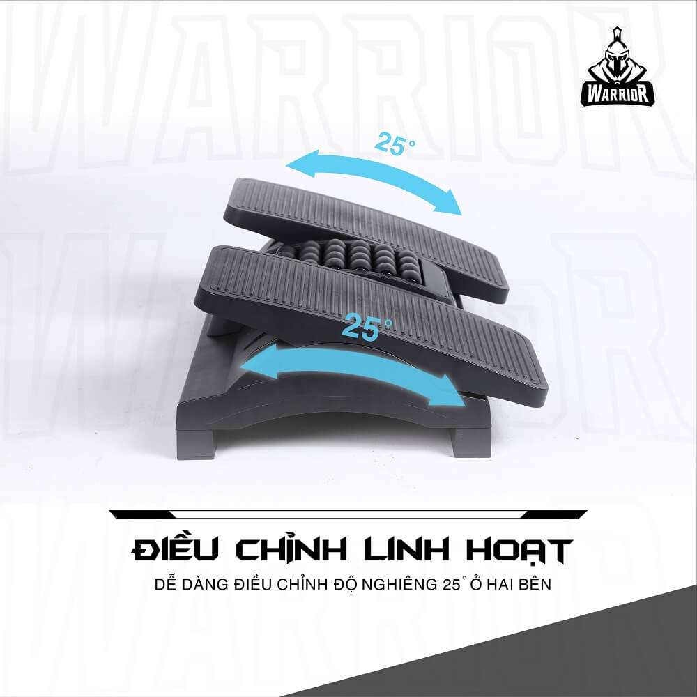 WARRIOR Ergonomic Footrest – WEF200 H9 WARRIOR Ergonomic Footrest – WEF200 - Kê chân công thái học