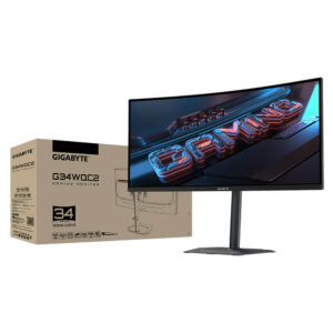 Gigabyte G34WQC2 H7 Gigabyte G34WQC2 Gaming Monitor - 34 inch WQHD VA / 200Hz / 1ms / Curved