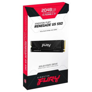 Kingston FURY Renegade G5 2TB Kingston FURY Renegade G5 2TB - PCIe 5.0x4 NVMe M.2 SSD