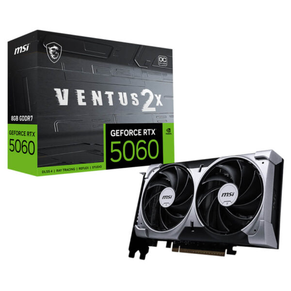 MSI GeForce RTX™ 5060 8G VENTUS 2X OC - 6GB GDDR7